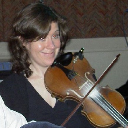 Tara on fiddle